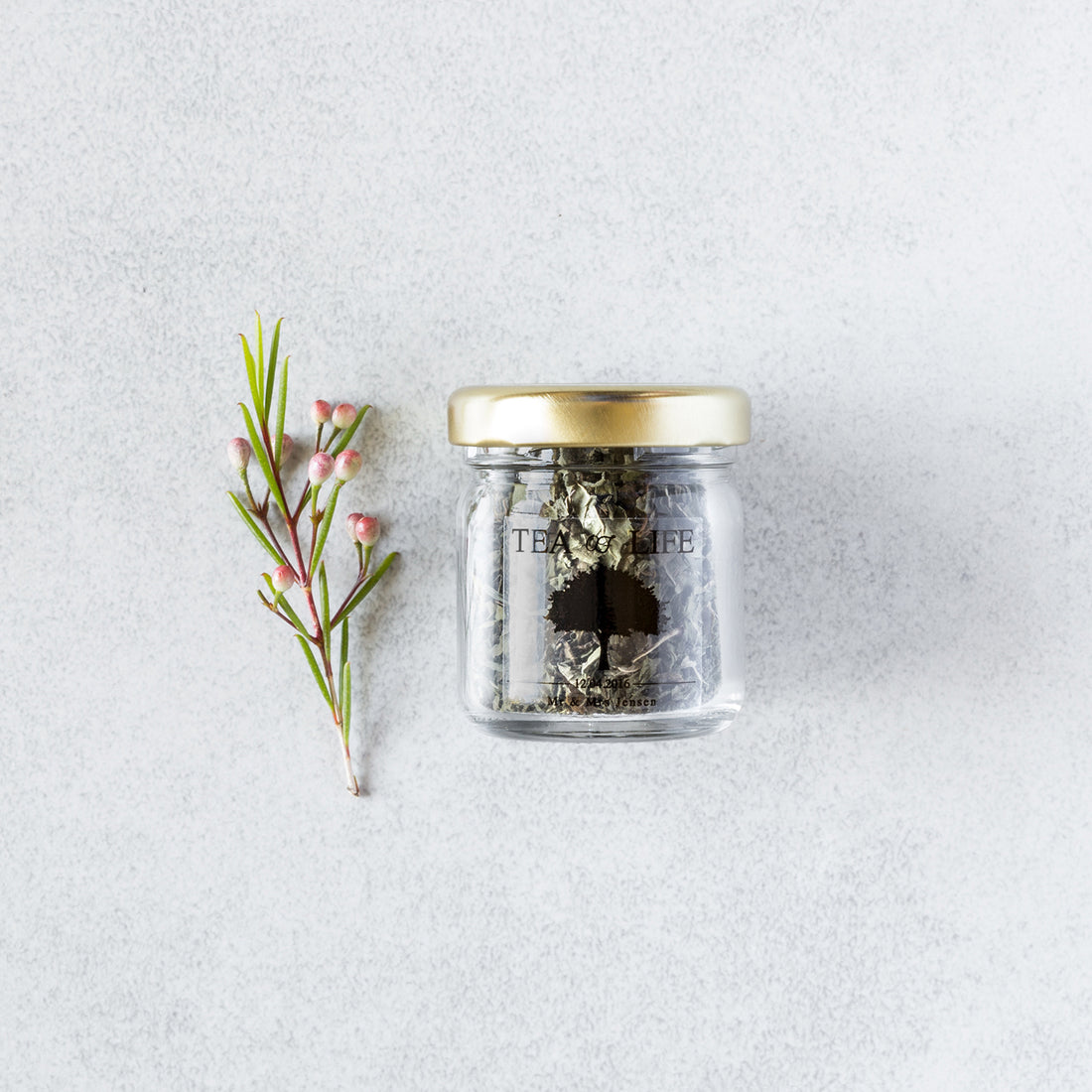 Loose Leaf Tea Jar Favour - Personalised